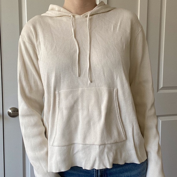 90s Ralph Lauren Knit Hoodie (M) - Picture 6 of 16